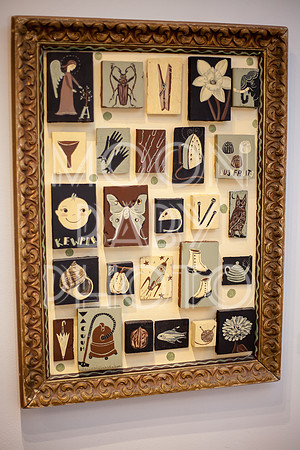 Piece by Susan Saas at the Opening of Craft Marketplace at The Pelham Art Center for The Pelham Post