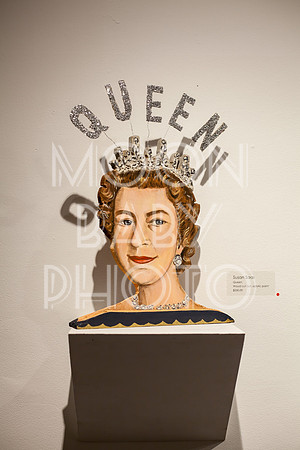 Piece by Susan Saas at the Opening of Craft Marketplace at The Pelham Art Center for The Pelham Post