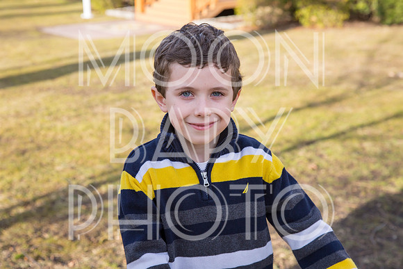 Chance Mullen Democratic Party Nominee for Village of Pelham Trustee and his family photographed in Pelham NY