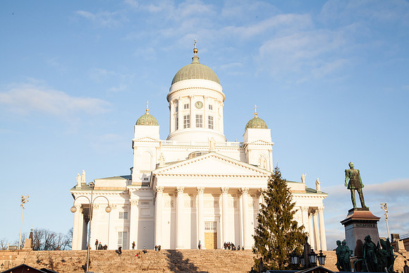 Helsinki Finland in December