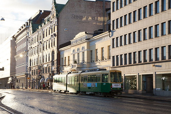 Helsinki Finland in December