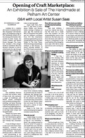 November 30-Dec 13 Issue of The Pelham Post featuring artist Susan Saas